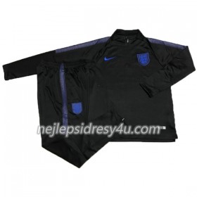 Anglie Tréninkový Mikina Soupravy 2018 Černá